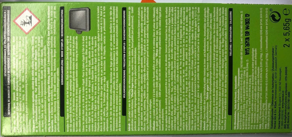 Mierenlokdoos - 2 Stuks - CITIN - E-C Enterprises - Voor Binnen - Insectenval - Lokdoos - Ongediertebestrijding - Image 3