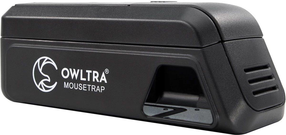 Merkloos Owltra Elektrische Muizenval - Muizenverjager - Ongediertebestrijding - Muizenval Voor Binnen - Muizenvallen