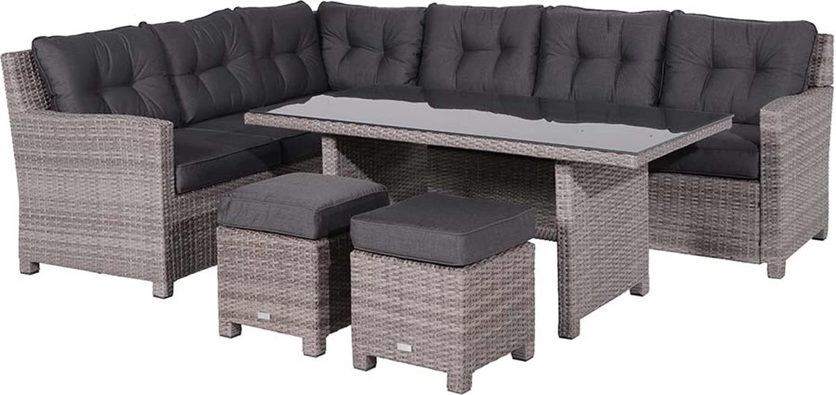 Garden Impressions Jaru Lounge Dining Set - Extra Luxe Kussens - Image 3
