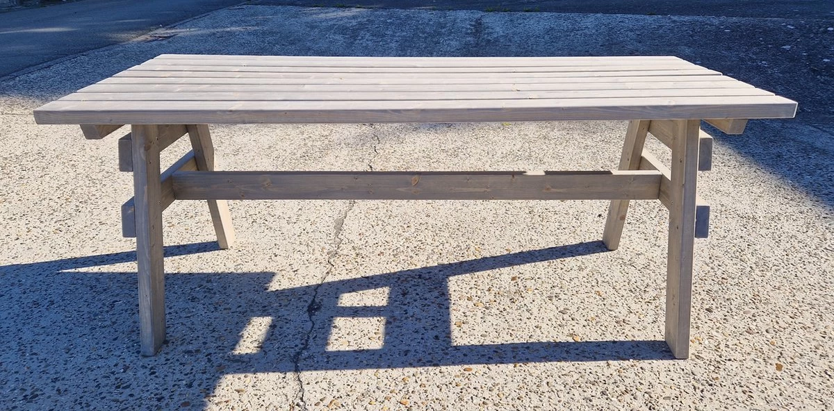 Jee & Bee Tuintafel 6 Persoons (grijs) - Image 4