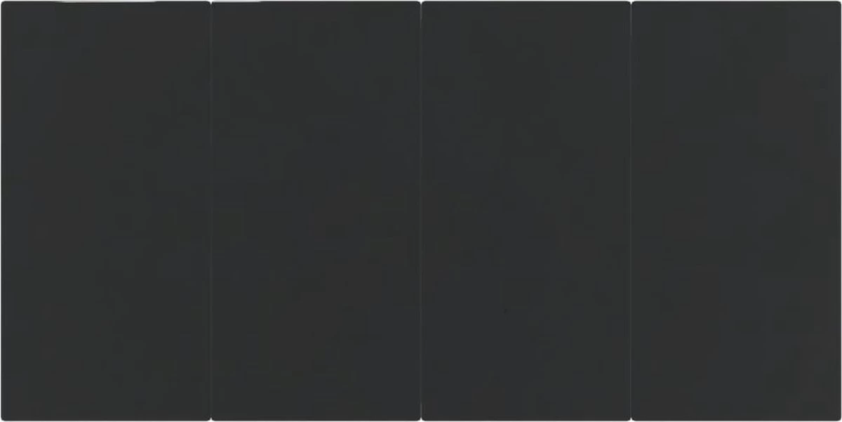 VidaXL 5-delige Tuinset Met Kussens Zwart - Image 4