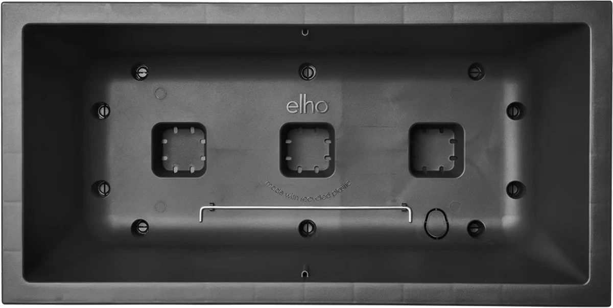 Elho Vivo Next Lang 60 - Bloempot Voor Binnen & Buiten - Ø 59.0 X H 29.2 Cm - Zwart/Living Black - Image 11