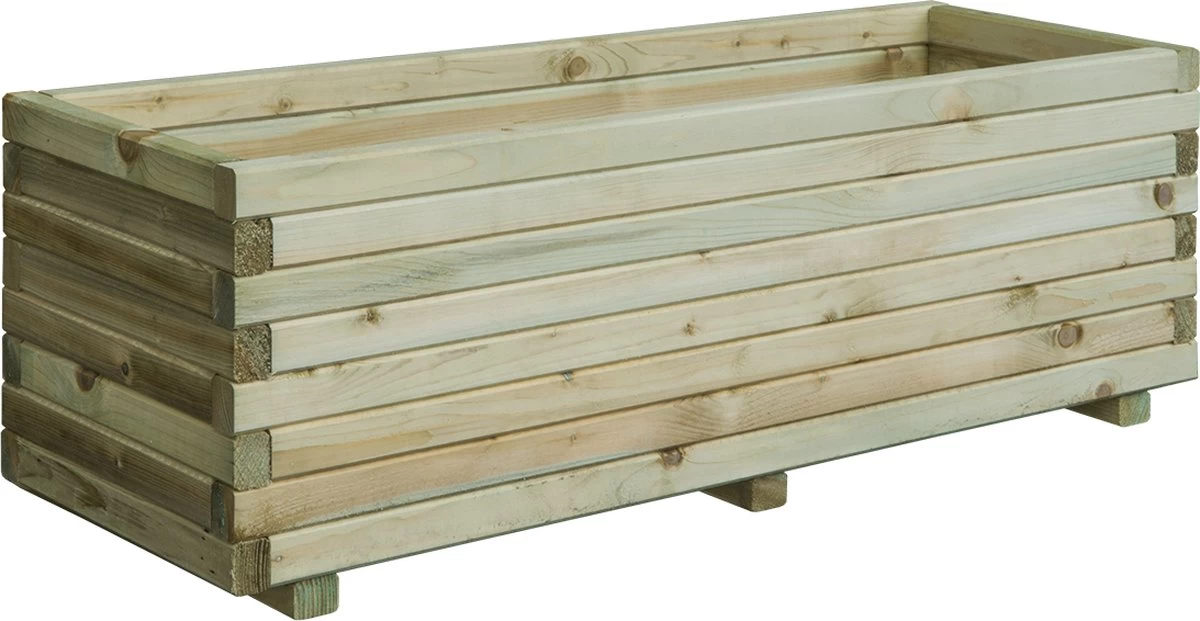 Intergard Houten Bloembakken Plantenbakken Rechthoek 80x40x35cm - Image 3