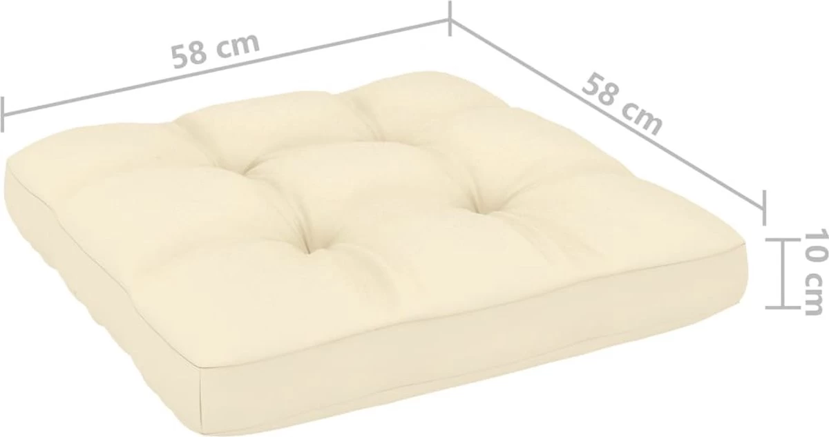 VidaXL 5-delige Loungeset Met Kussens Massief Grenenhout - Image 18