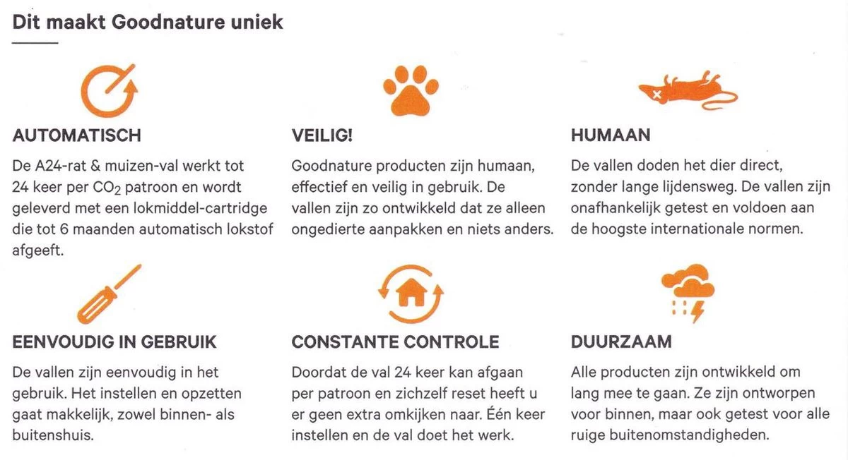 Goodnature A24 Met Teller - Rattenval - Muizenval - Rat - Muis - Image 5