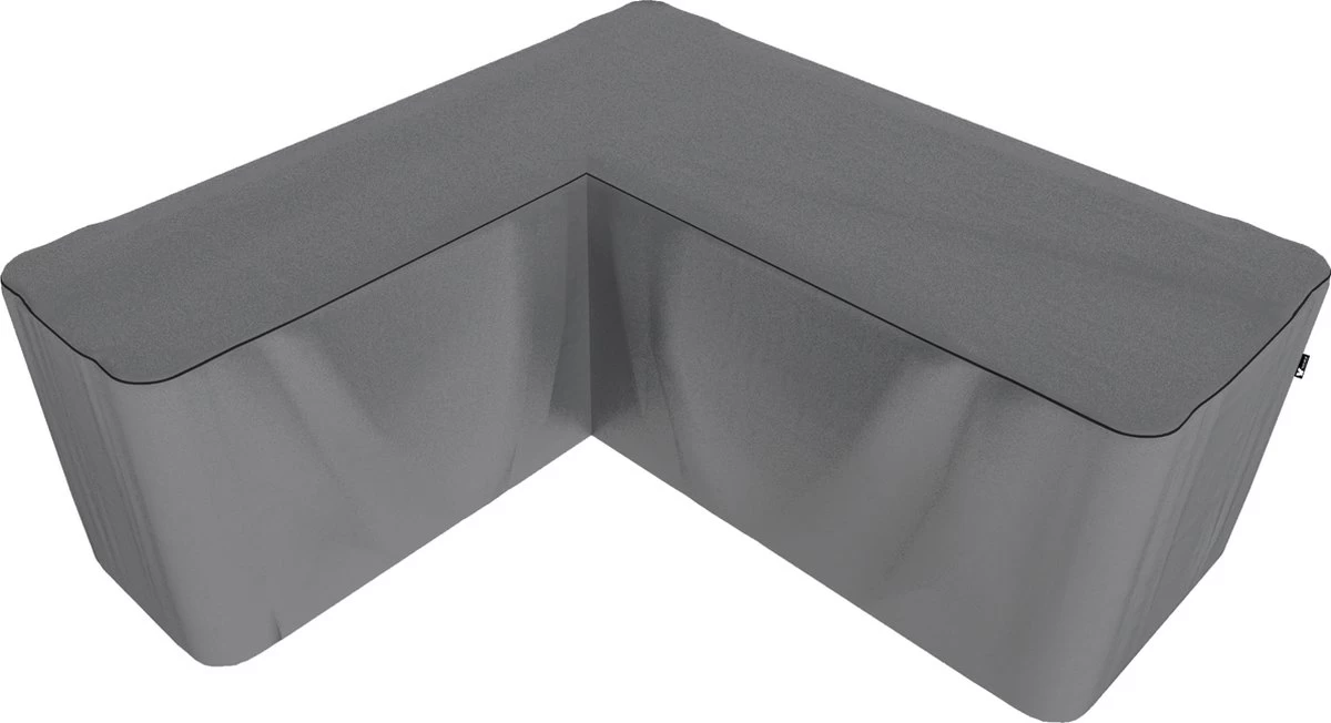 SORARA® Hoes Loungeset Hoekbank 235 X 235 X 70/100 Cm Grijs - Luxe Beschermhoes Tuinbank Met Aantrekkoord. - Image 8