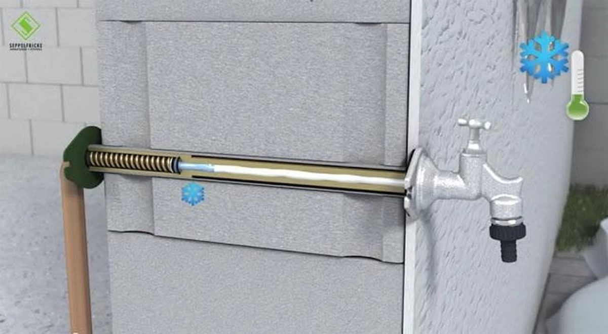 VSH SEPP Eis Vorstvrije Buitenkraan - Krukbediening - Image 2