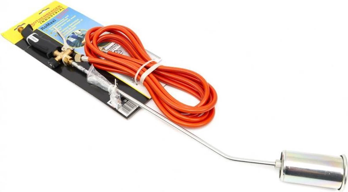 Rothenberger Branderset Romaxi Eco Met 5 Meter Propaangasslang - Image 10