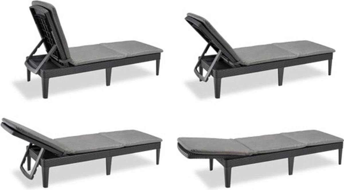 Allibert Jaipur Ligbed - 58x187,5x29 Cm - Grafiet - Image 20