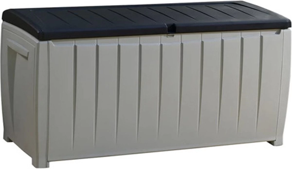 Keter Novel Opbergbox - 340L - 124x55x62.5cm - Grijs - Image 10
