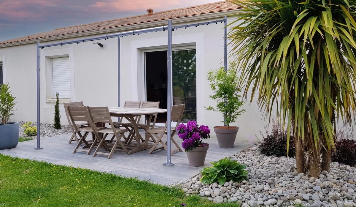 SORARA® Milano Paviljoen - Grijs - 285x300 Cm. - Image 8