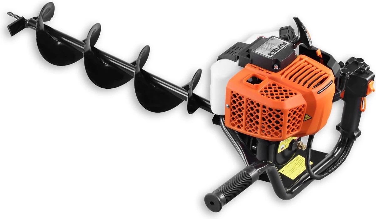 FUXTEC Grondboor Benzine Incl. 100/150/200mm Hulpstukken - 62cc - FX-EB162 - Image 3