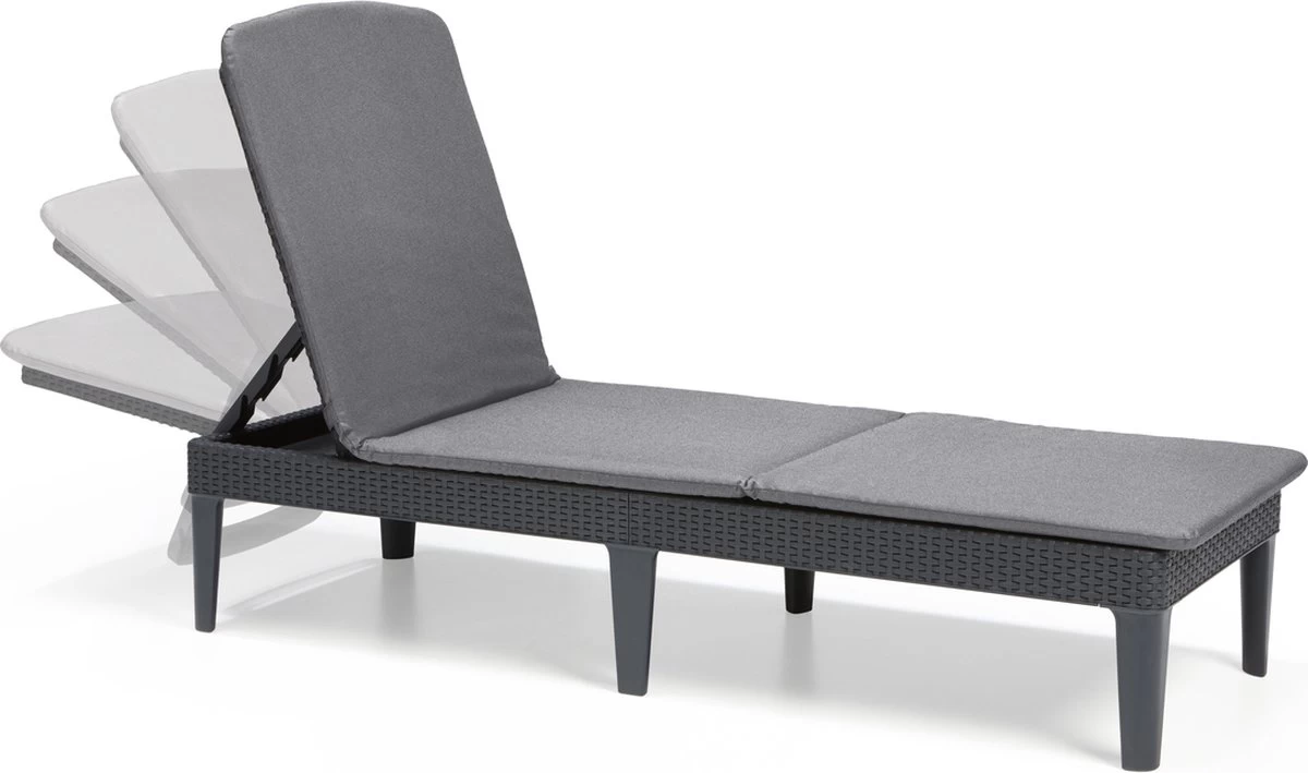 Allibert Jaipur Ligbed - 58x187,5x29 Cm - Grafiet - Image 7