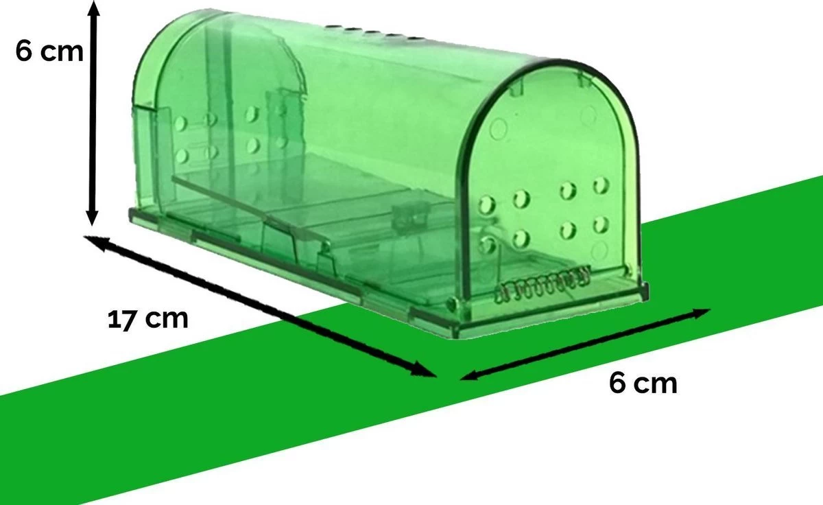 VerminBuster Diervriendelijke Muizenval - 2 Stuks - Levende Muizenval - Muizenverjager - Image 4