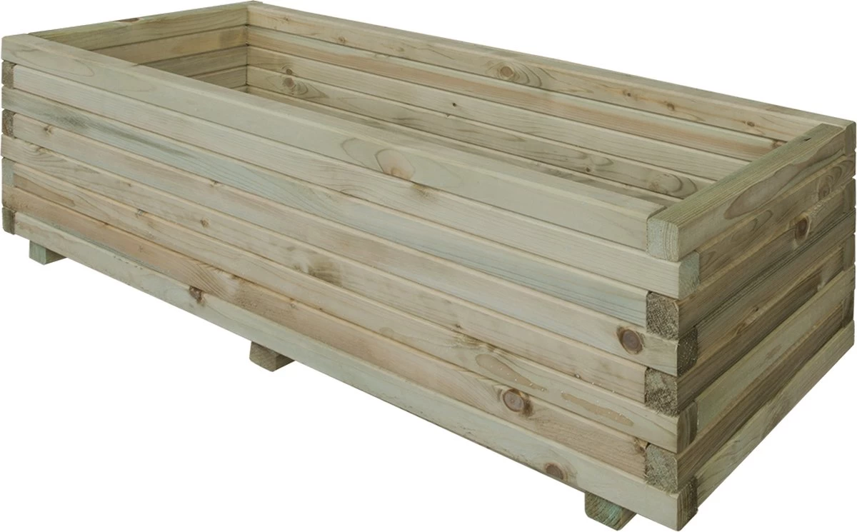 Intergard Houten Bloembakken Plantenbakken Rechthoek 80x40x35cm - Image 4
