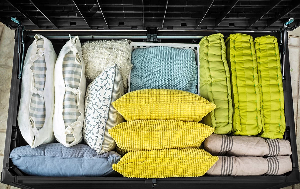 Keter Ontario Opbergbox - 870L - 147x83x86cm - Grafiet - Image 9