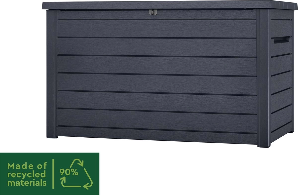 Keter Ontario Opbergbox - 870L - 147x83x86cm - Grafiet - Image 4