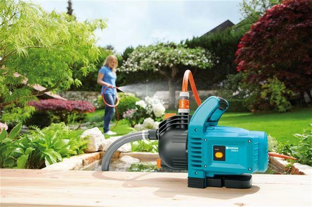 GARDENA - Classic Besproeiingspomp 3000/4 Compleet - Waterpomp - Incl. 3.5 M Aanzuigslang En 20 M Slang - Image 5