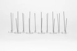 PRIXXS - Duivenpinnen Duivenverjager RVS 304 | 33,5 Cm | Vogelwering | 10 Jaar Garantie