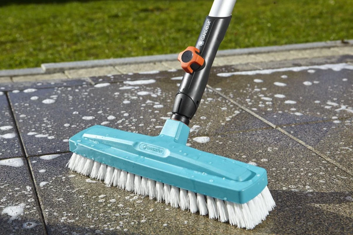 GARDENA Combisysteem - Schrobber - Werkbreedte 30 Cm - Aanbevolen Steellengte 130/150 Cm - Image 4