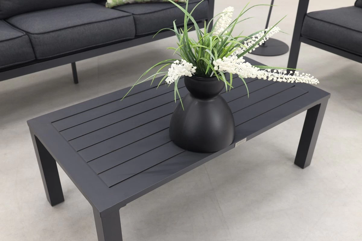 Garden Impressions Durban Loungeset - 4-delig - Zwart - Image 2