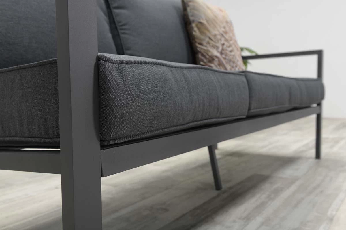 Garden Impressions Durban Loungeset - 4-delig - Zwart - Image 4