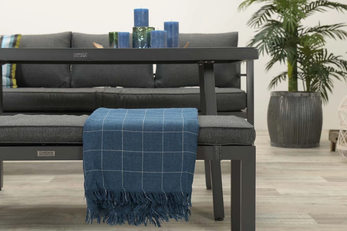 Blakes Lounge Diningset - 4 Delig - Donker Grijs - Image 19