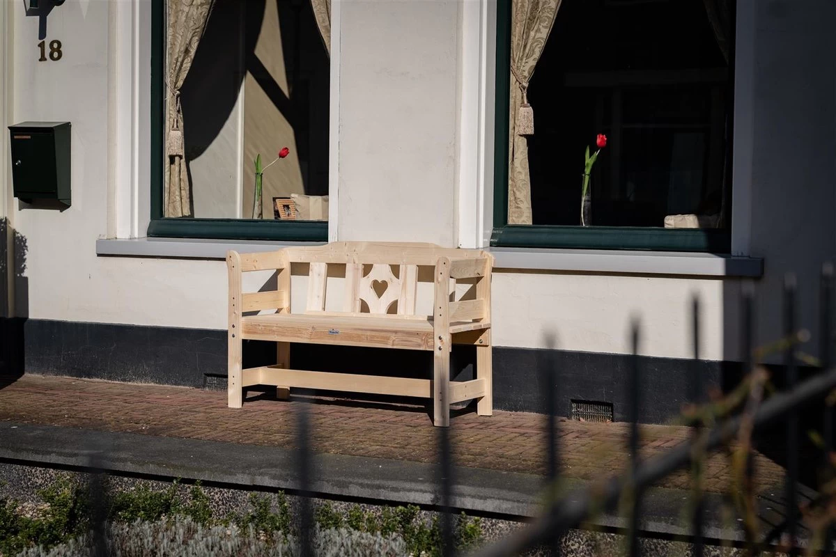 MaximaVida Tuinbank Amelie 120 Cm - FSC Vurenhout - Image 4