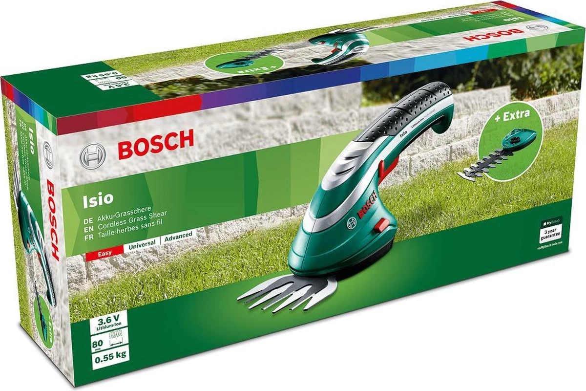 Bosch ISIO Gen III Accu Buxusschaar + Grasschaar - Image 5