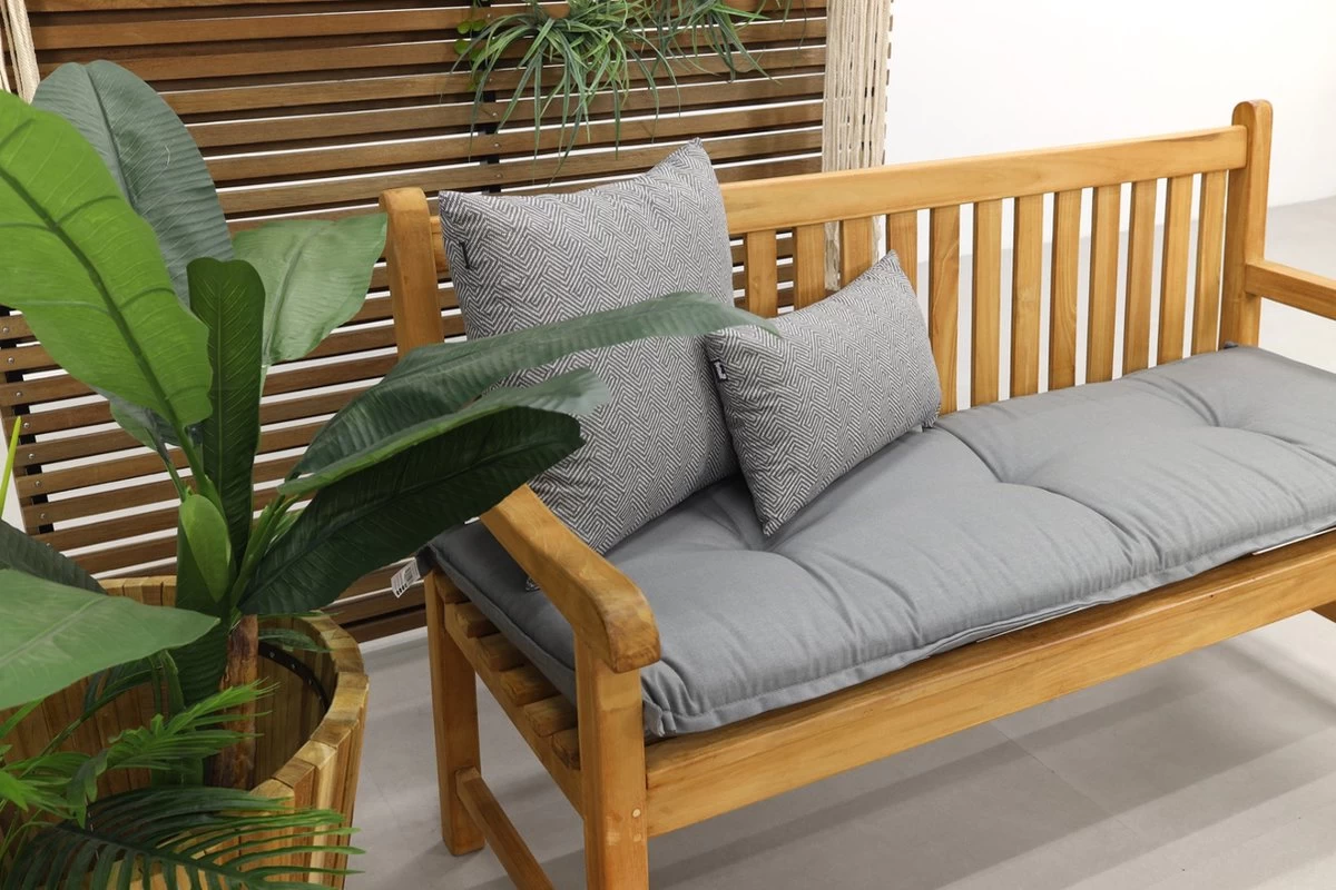 Teak Houten Tuinbank Bison - 150 Cm. - Image 4