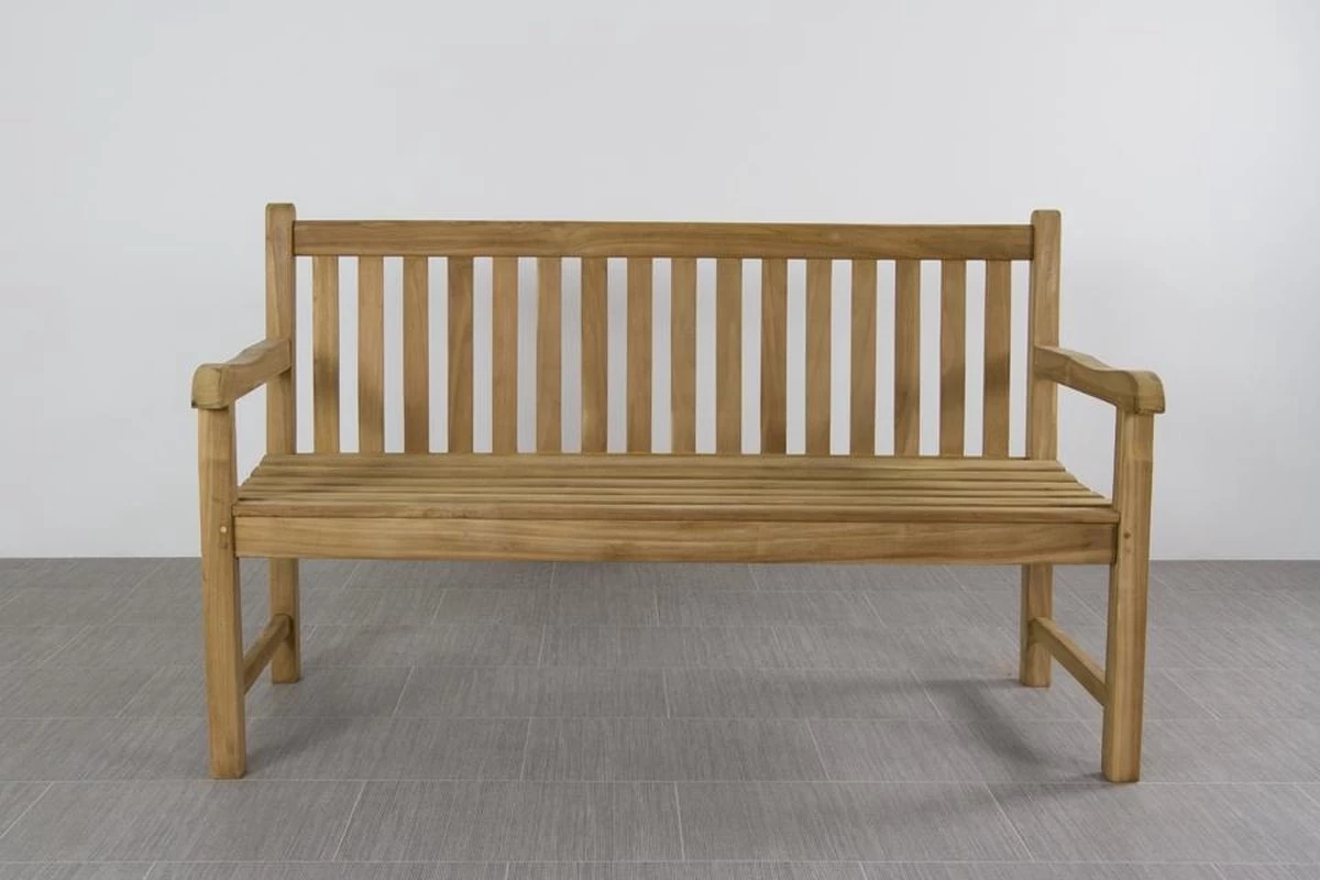 Teak Houten Tuinbank Bison - 150 Cm. - Image 19