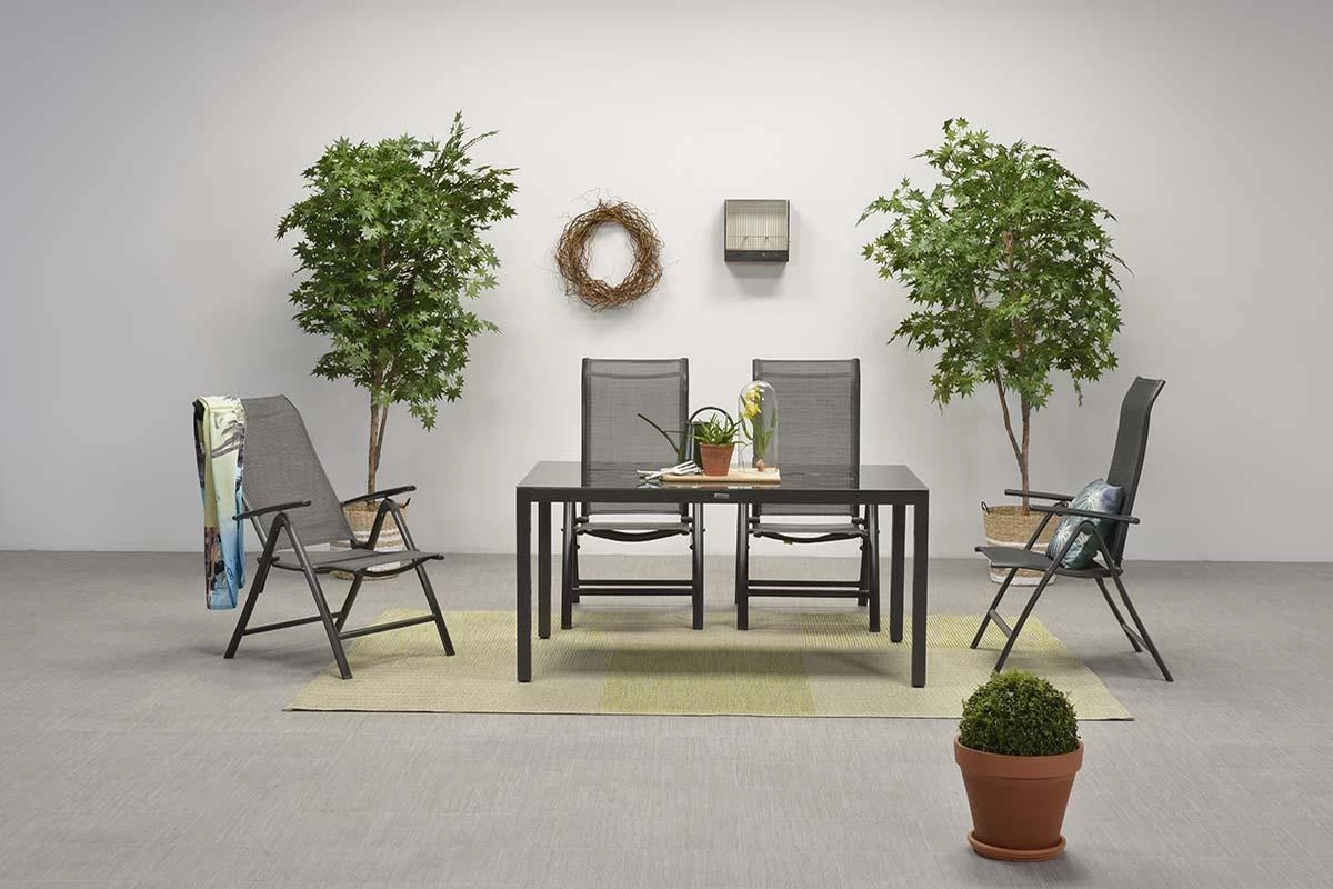 Garden Impressions Atlantis Tuintafel 150x90 Cm - Antraciet - Image 5