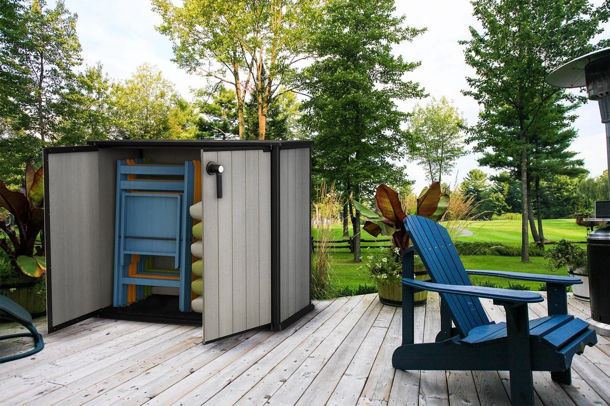 Keter Patio Store Opbergkast - 139,5x77x120cm - Grijs - Image 6