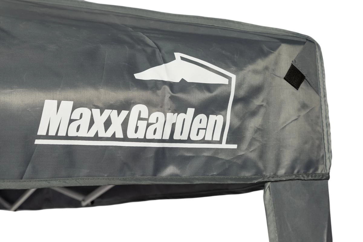 MaxxGarden Partytent - Paviljoen - 3x3 - Easy Up - Opvouwbaar - Waterdicht - Zwart - Image 3