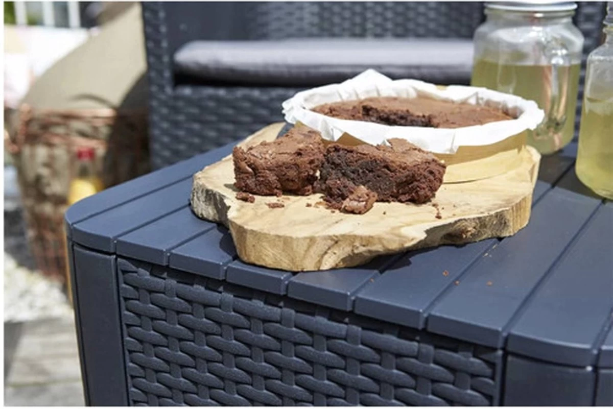 ALLIBERT Keter Luzon Opbergtafel - 39x39x43cm - Donkergrijs - Image 17