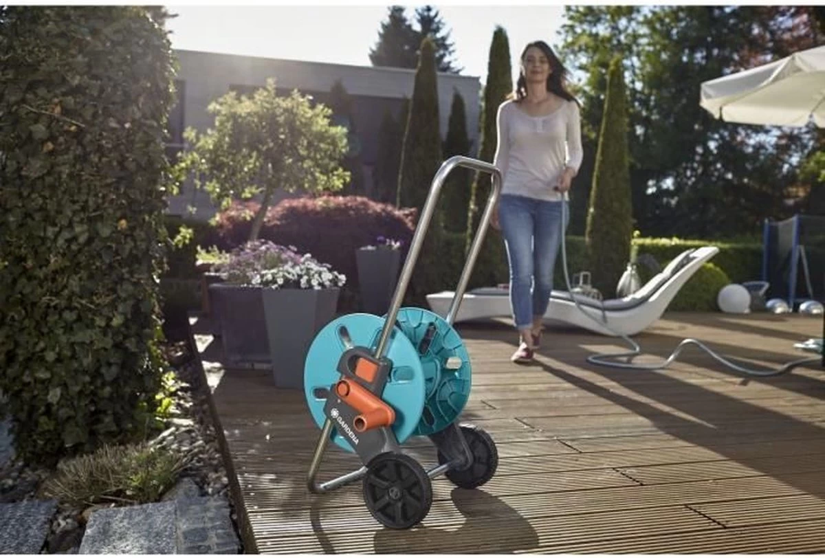 GARDENA AquaRoll S Slangenwagen - Verstelbare Handgreep - Excl. Tuinslang - Image 14