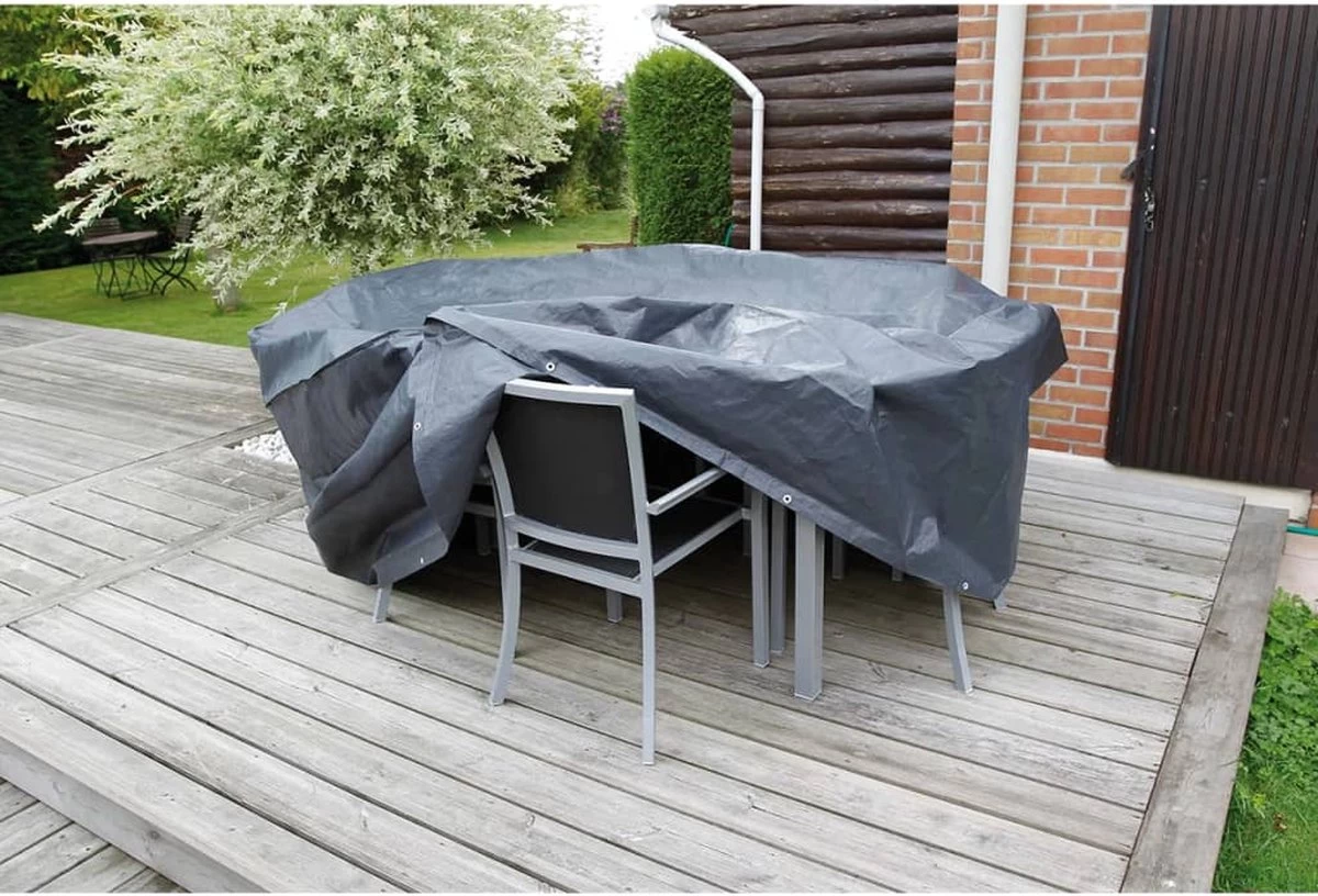 Nature - Tuinmeubelhoes - Beschermhoes Voor Tafel (rechthoekig) - H90 X 225 X 143cm - Image 3