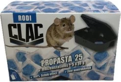 Rodi Clac Propasta 25 Muizengif Met 2 Lokdoosjes