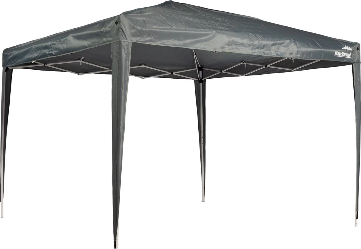 MaxxGarden Partytent - Paviljoen - 3x3 - Easy Up - Opvouwbaar - Waterdicht - Zwart
