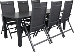 Hartman Napoli/Alma 210 Cm. Tuinset - 7-delig Verstelbaar