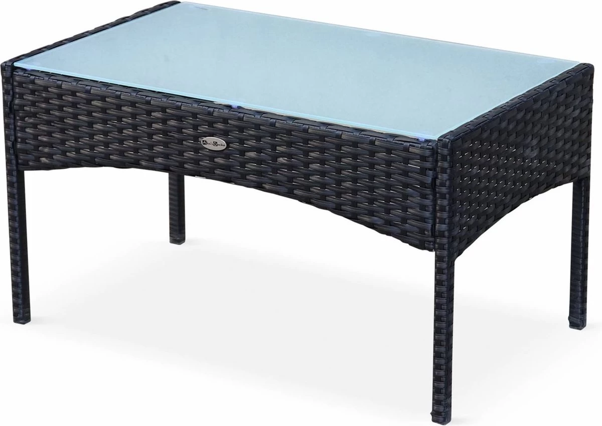 Tuinmeubel Van Gevlochten Hars, 4 Plaatsen - Image 4