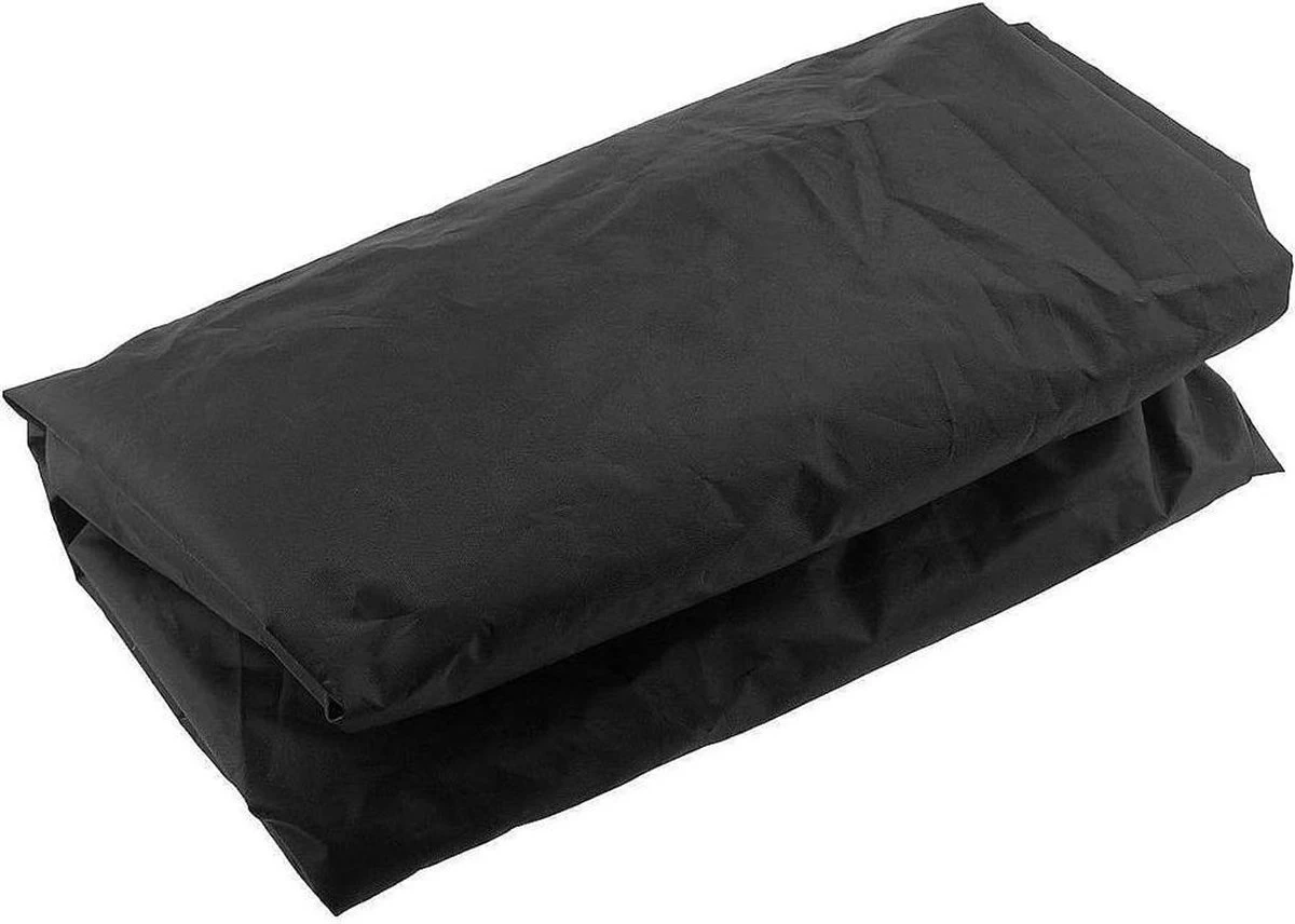Merkloos Beschermhoes Voor Lounge Set - 215x87x80cm - Zwart - Tuin Set Beschermer - Afdekhoes Voor Lounge Bank - De Ideale Bescherming Voor Je Tuinmeubelen - Image 7