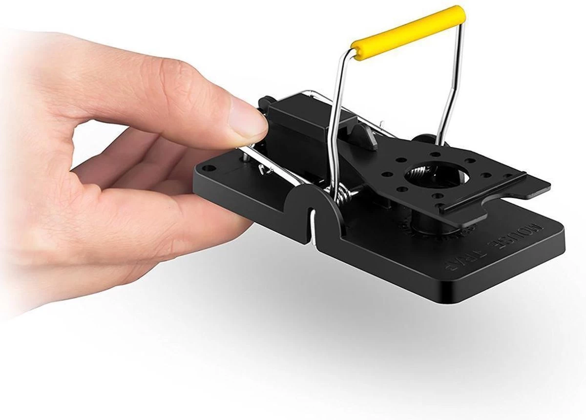 Merkloos Q-Deals Muizenval - 6 Stuks - 100% Pakkans – Duurzaam - Snel - Muizenvallen Voor Binnen En Buiten - Image 7