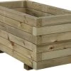 Intergard Houten Bloembakken Plantenbakken Rechthoek 80x40x35cm
