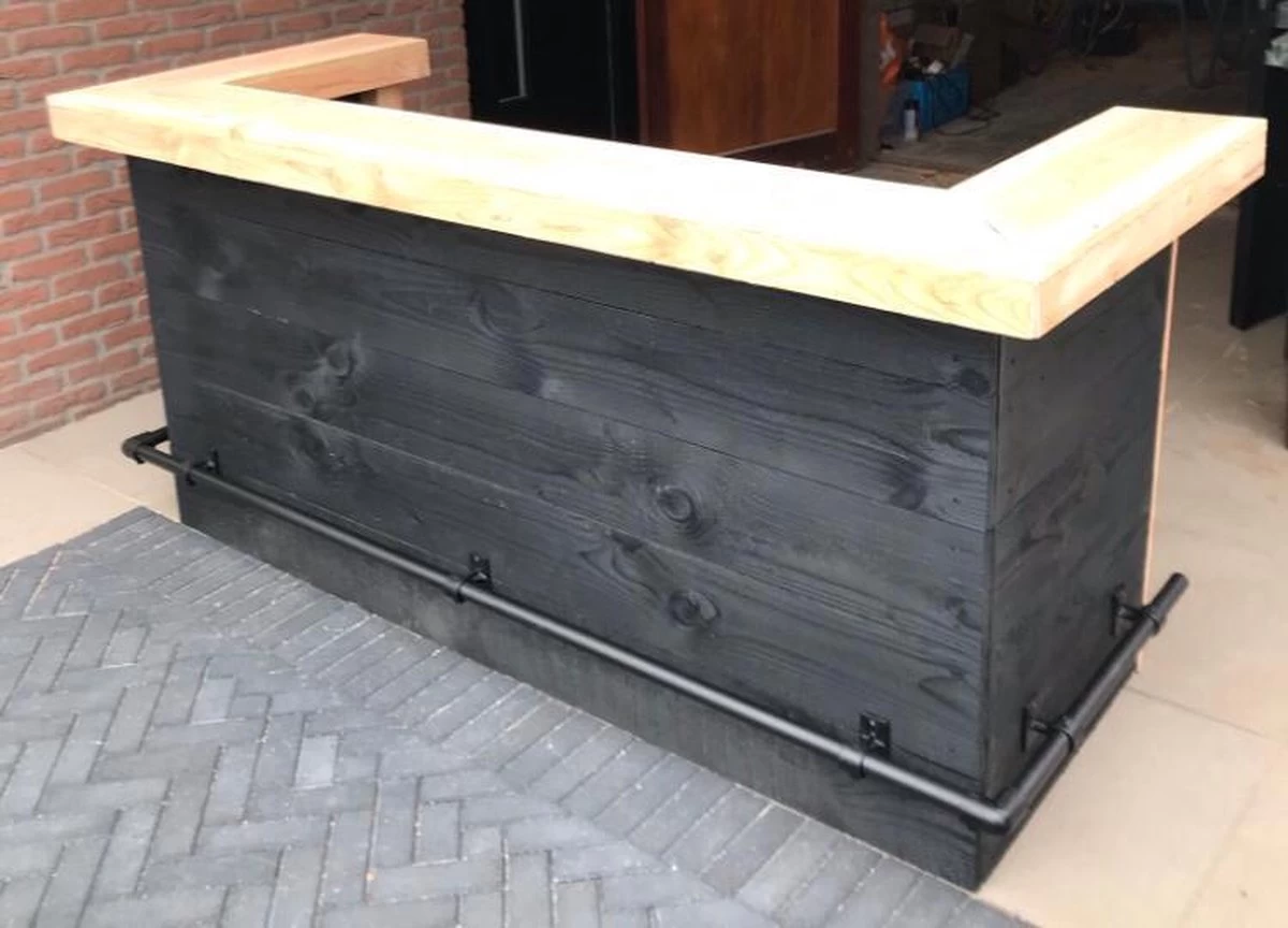 Tuinbar Douglashout - JB WoodWorkers - Bar Dalfsen - Tuin En Overkapping