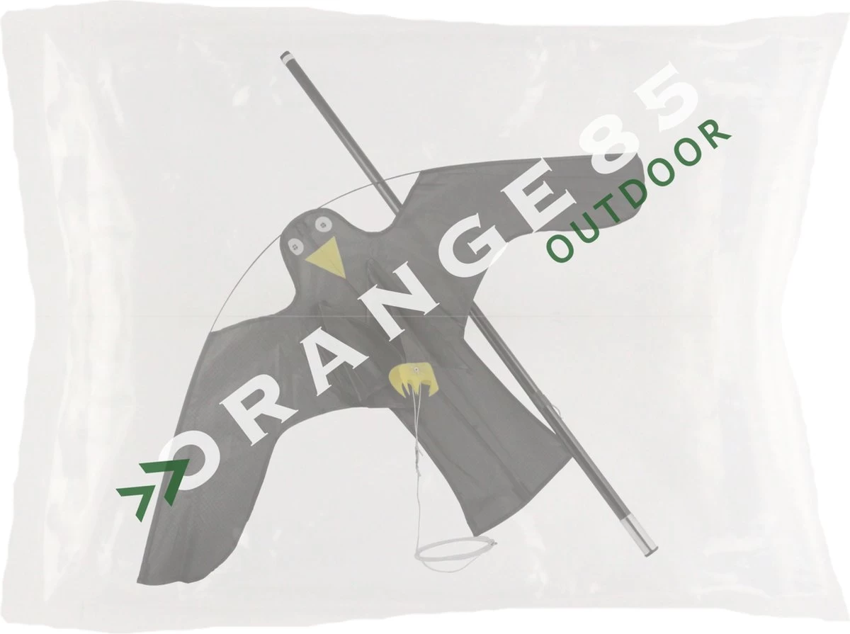 Orange85 Vogelverjager - Duivenverjager - Vlieger - Kraai - 4 Meter - Tegen Meeuwen - Kite Hawk - Meeuwen Verjagen - Dak - Vogelverschrikker - Image 5