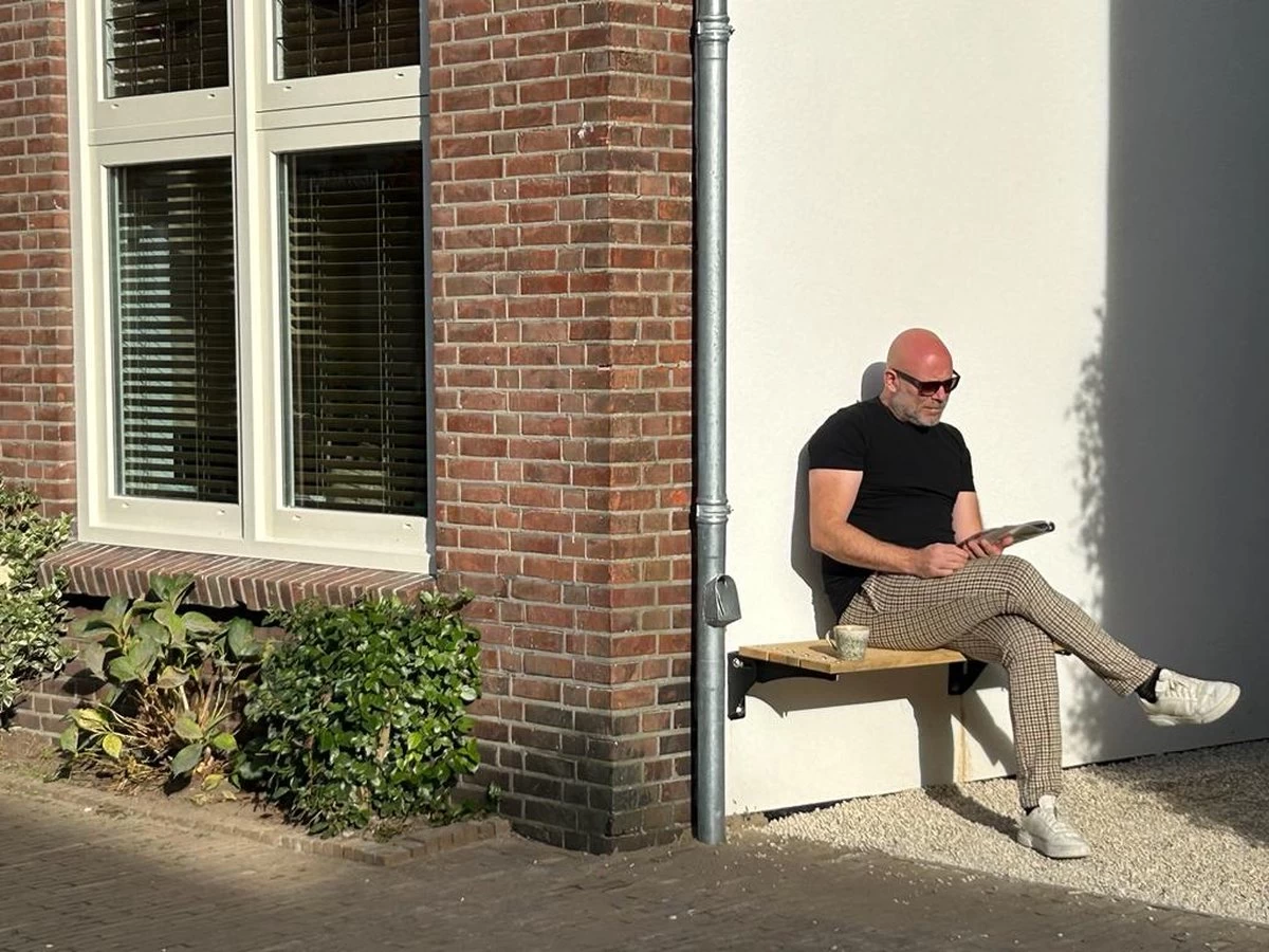 MaximaVida Opklapbare Gevelbank Jordaan 100 Cm- FSC Eikenhout - Image 8