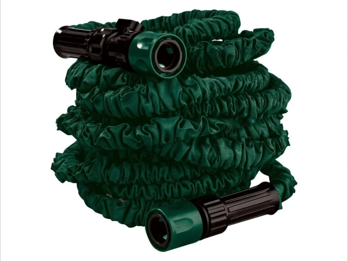 PARKSIDE® Flexibele Tuinslang Groen - 15M - Krimpt Na Gebruik Weer In Klein Formaat