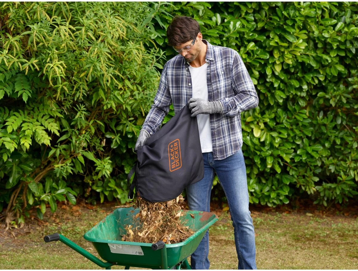 Black & Decker BLACK+DECKER BEBLV300SB-QS Bladblazer - 404 Km/u - 3000W - Zuig-/blaasfunctie - Gesnoerd - Image 10