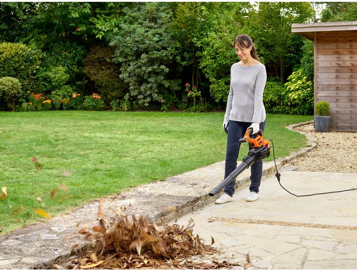 Black & Decker BLACK+DECKER BEBLV300SB-QS Bladblazer - 404 Km/u - 3000W - Zuig-/blaasfunctie - Gesnoerd - Image 6